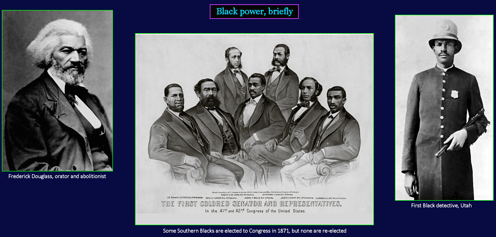 Blacks in Congress, 1871